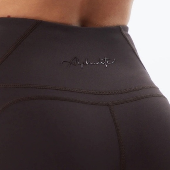 Alphalete Black Pulse Surge Ankle 7/8 Leggings Size XS/S - Picture 2 of 6